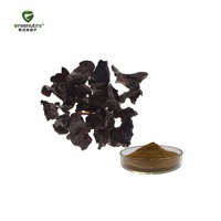 Zwarte Schimmel Extract Poeder 10:1 Auricularia Auricula Natuurlijk Paddenstoelenextract voor Voedingssupplementen Voedingsmiddelenkwaliteit