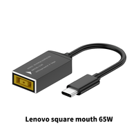 OEM PD 64W Tipo C a DC Cable adaptador USB C 17CM Cable corto para puerto de carga rápida 5517 5521 5525 6014 PC portátil