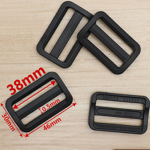 Ajustable 38mm Tri-Glide Slide Hebilla Color Plástico Bolsa especial Piezas y accesorios - Product Image 2