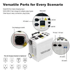 Estación de Energí<span class=keywords><strong>a</strong></span> de Respaldo UPS 3200Wh 51.2V 2000W con Baterí<span class=keywords><strong>a</strong></span> LiFePO4 y Entrada Solar para Equipos Críticos, Hogar y Oficina, <span class=keywords><strong>Precio</strong></span> de Fábrica - Product Image 5