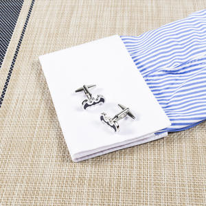 Mancuernillas Divertidas con Diseño de Animales de Alta Calidad, Listas para Enviar, Mancuernillas de Latón y Cobre para Camisas de Hombre - Product Image 5