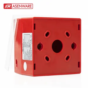 AW Proven Emergency Signaling: Red Addressable Wireless Manual Call Point Device For Anywhere