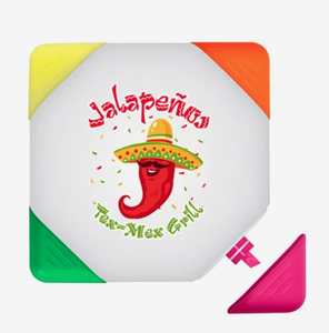 Set Promozionale Personalizzato di Penne Evidenziatori Quadrate Retrattili a 4 Colori con Logo per Ufficio, Scuola e Regalo - Product Image 4