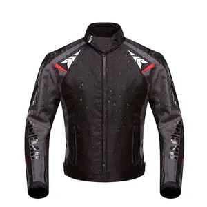 Duhan Waterdicht Beschermende Met Schouder Armor Mannen Motorjas Voor Herfst Winter