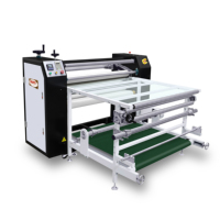 Nouvelle presse à chaud électrique rotative Easty Eurotec EST 1,2 m 1,7 m pour sublimation par transfert thermique, avec calandre à huile et arrêt automatique haute performance