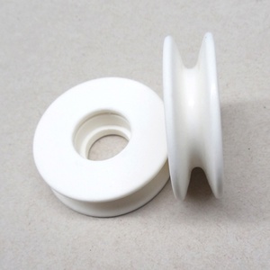 High Precision White Ceramic <b>Pulley</b> CR2001-B4B5B8 for Textile Industry. - Product Image 2