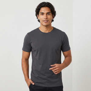 เสื้อยืดแขนยาวคอกลมผู้ชาย ผ้าเจอร์ซีย์คอตตอน 100% พิมพ์ลายซิลค์สกรีนตามสั่ง ระบายอากาศได้ดี ผลิตโดยผู้ผลิต OEM - Product Image 1