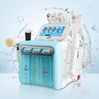 Appareil portable Hydra Dermabrasion Hidra 9 en 1 à aspiration sous vide pour soins du visage, spa et salon de beauté, Aqua Hydro H2O2