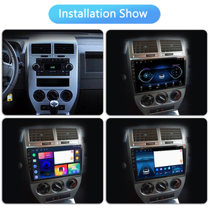 Video Xe Hơi Âm Thanh Nổi Android 10 Cho Jeep Compass 2007 2008 2009 Radio 2din Android RDS AM FM WIFI BT 2,5D Màn Hình - Product Image 2