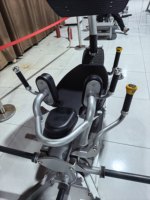 Máquina de prensa de piernas con palanca y carga de placas SK Fitness, 200 kg, asiento ajustable, entrenamiento de fuerza para la parte inferior del cuerpo, gimnasio comercial, venta al por mayor