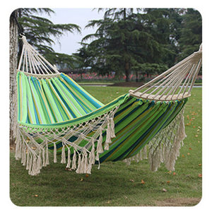 <span class=keywords><strong>Hamac</strong></span> double <span class=keywords><strong>avec</strong></span> barres de maintien pour le camping en plein air, la plage, le jardin, la terrasse - <span class=keywords><strong>Hamac</strong></span> à franges pour l'extérieur - Product Image 5