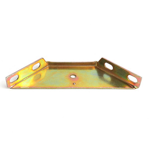 Soporte de Esquina para Cama de Aleación de Zinc, Color Plateado, Conector de Muebles Duradero, Accesorio de Ferretería - Product Image 4