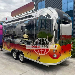 Chariot de camion de nourriture incorporant une caisse enregistreuse pour des transactions faciles, remorque mobile de chariot de nourriture - Product Image 1