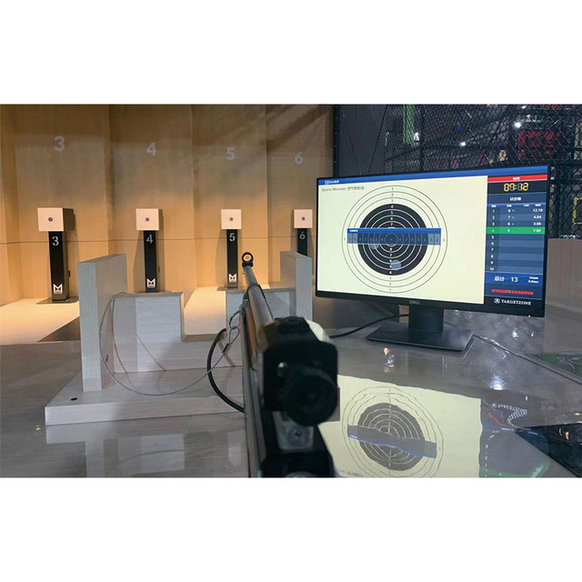 JAMMA JM-AR-LIVE01 Indoor Live Fire Shooting Game System for Amusement Parks-Metal & Plastic Construction Multiple Players
