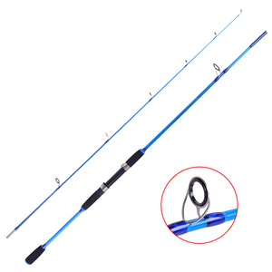 <span class=keywords><strong>Canne</strong></span> à pêche solide en fibre de verre de 2,1 m pour la pêche au bar, 2 cannes spinning solides pour la pêche au poisson-chat, au carpe crucian, en rivière et en lac - Product Image 4