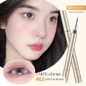 Delineador de ojos líquido de doble cabeza de etiqueta privada Delineador de ojos microlíquido impermeable y a prueba de manchas para maquillaje de ojos - Product Image 6
