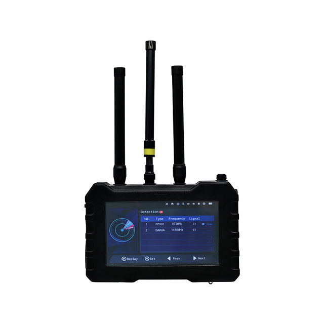 Handheld Portable Detector 70MHz-6.2GHz Full Frequency FPV Video Interception System Drone Detection Signal Drone Detector