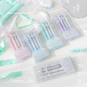 Paquete <span class=keywords><strong>de</strong></span> 4 Bolígrafos <span class=keywords><strong>de</strong></span> <span class=keywords><strong>Gel</strong></span> Verdes con Correa Estilo Ballet, <span class=keywords><strong>Bolígrafo</strong></span> <span class=keywords><strong>de</strong></span> <span class=keywords><strong>Gel</strong></span> <span class=keywords><strong>de</strong></span> 0.5 mm con Botón <span class=keywords><strong>de</strong></span> Presión para Estudiantes para Practicar Exámenes - Product Image 1