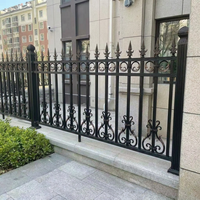 Panneaux de clôture en aluminium à effet bois, système de clôture écologique, barrière de jardin extérieure, écran imperméable