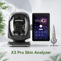 Détecteur de peau X3Pro-AI avec interprétation spectrale étape par étape, rapports intelligents, solutions de soins ciblés