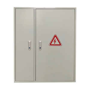 Boîtier de distribution basse tension, montage mural/encastré en métal, 1 à 5 rangées, pour usine/école/industrie/PV/chemin de fer, boîte de distribution - Product Image 1