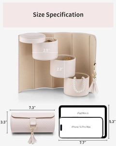 Cosmetic <b>Storage</b> Box Plastic <b>Dressing</b> <b>Table</b> <b>Storage</b> Rack with Drawer-Type for Skin Care & Dormitory Use - Product Image 2