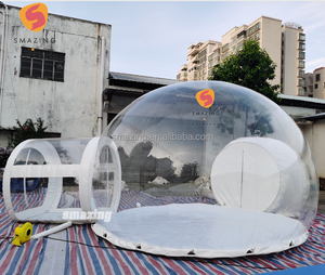 Tente gonflable de camping en plein air, personnalisée, avec deux canaux de confidentialité, à bulles - Product Image 5