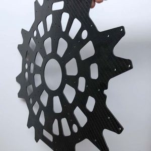 SHENYU 100% Carbon Fiber 3D Curved Streamlined <b>Shell</b> Structural Component-Hollow 5mm Thickness Multi-Function Application 200C - Product Image 6