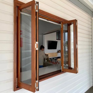 Ventanas de aluminio de diseño moderno y elegante Ventanas abatibles Vintage para casas - Product Image 3