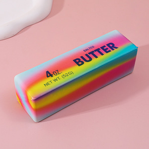 Juguete antiestrés de queso para descompresión, juguete blandito de rebote ultra lento, juguete para amasar y apretar repetidamente, juguete para aliviar la ansiedad. - Product Image 2