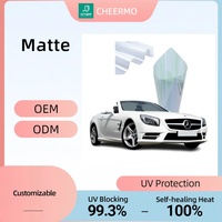 Emballage de voiture en argent GT de haute qualité Film de protection de peinture en TPU facile à appliquer Caractéristique de changement de couleur en vinyle étanche