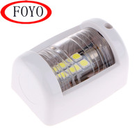 Foyo 1w 12v Navigation Led Feu De Signalisation Rouge Vert Blanc Voile Lampe de Signalisation Pour Mini Bateau Marin mât Tribord Port