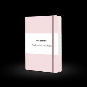 Promotion Customizable Logo Dotted Pages with Elastic Band A5 Hardcover Notebook Journal - Product Image 5