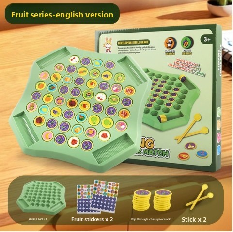 [Fruta grande] Ajedrez de 4 personas (52 piezas + 2 trazos)