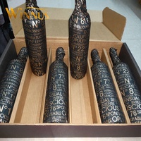 Écharpe cadeau estampage de feuille d'argent or rose imprimé de logo personnalisé chemise emballage de bouteille de bière et de vin papier d'emballage de tissu pour vêtement