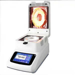 Analyseur d'humidité halogène numérique à écran tactile West <span class=keywords><strong>Tune</strong></span> Dhs20A 120g 1mg - Product Image 4