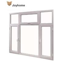 Fenêtres modernes en PVC à simple et double vitrage, coupe-vent et insonorisées avec verre ouragan, pour bureau et appartement, style ouvert et pivotant