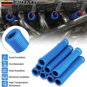 Le fil de bougie d'allumage de manchon de protecteur de chaleur de haute performance d'EPMAN couvre la fibre de verre EP-GT en titane de fibre - Product Image 4