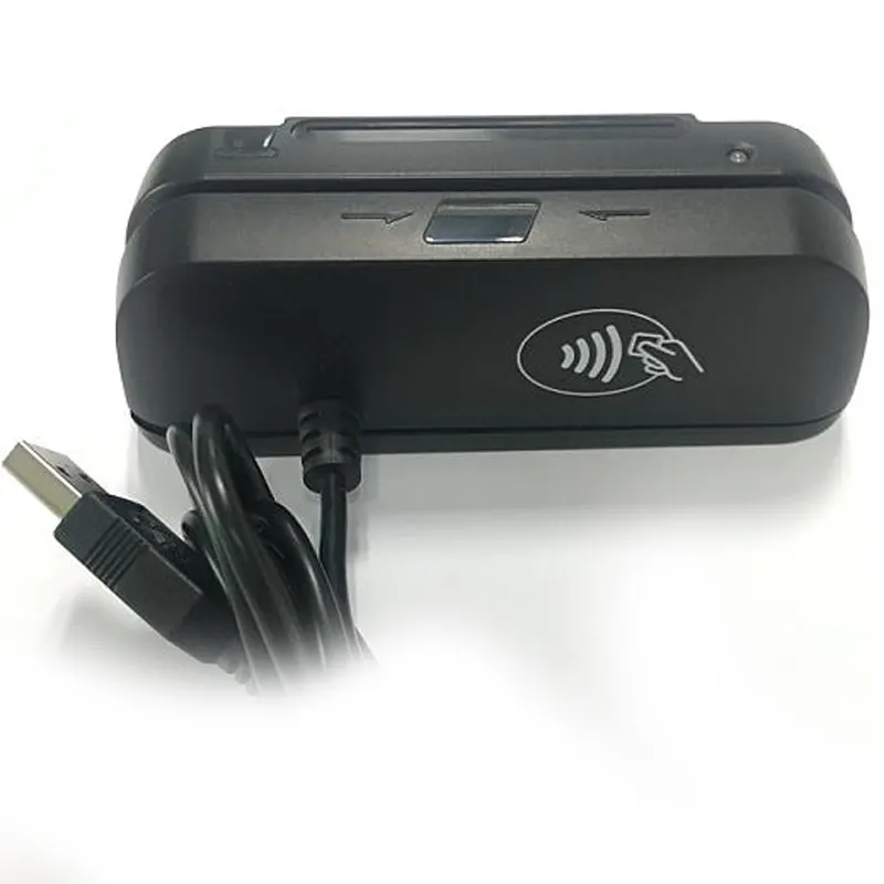 USB all-in one msr magnetic card reader 1/2/3 tracks RFID/IC card reader writer