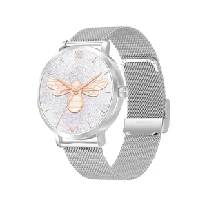 2023 <span class=keywords><strong>DT</strong></span> NO.1 DTS smartwatch Monitoreo del ritmo cardíaco AMOLED BT llamadas Carga inalámbrica Lady <span class=keywords><strong>DT</strong></span> <span class=keywords><strong>S</strong></span> reloj inteligente para mujeres - Product Image 1