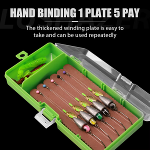 LUSHAZER Kit da Pesca Texas Rig con Piombo a Proiettile Girella Perlina e Terminale per Trota Persico Crappie e Pesce Persico - Product Image 5