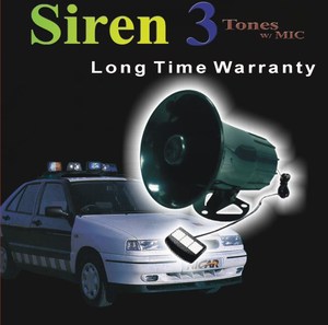 Corne électronique 15w / 20w / 25w / 35w 1 / 3 / 6 Tons Sirène automatique avec microphone - Product Image 5