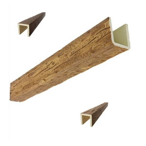 Realistische Zypressenholz-Textur PU Kunstholzbalken für Natürliche Dekoration - Product Image 6