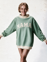 Sweat-shirt à col montant pour femme, à pois, pour l'extérieur, longueur allongée, avec broderie de logo personnalisé