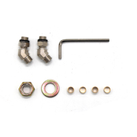 Kit de direction hydraulique hors-bord 90 CV pour bateau, système de gouvernail marin avec ensemble complet d'accessoires