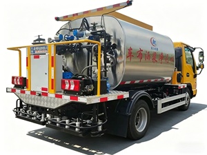 Camion distributeur d'asphalte intelligent, pulvérisateur d'asphalte pour la construction routière et l'entretien des autoroutes - Product Image 3