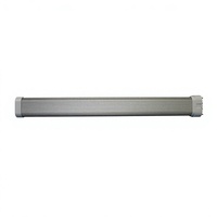 Tube LED PLL 2G11-4pin SMD 18W pour bureau/supermarché, 360°, plusieurs longueurs (225mm/320mm/410mm/540mm), blanc neutre 4100K, garantie 3 ans