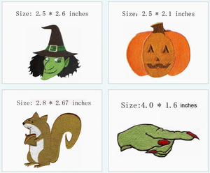 Kain perca bordir putri perca pembantu laut pirang lebar 1.7 inci untuk lencana/sulaman jahit/Kit bromerie karet - Product Image 5