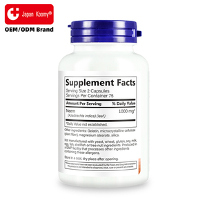 Capsules de feuilles de Neem Shecome de haute qualité, complément pour soutenir le système immunitaire des adultes, 150 capsules, complément de feuilles de Neem - Product Image 2