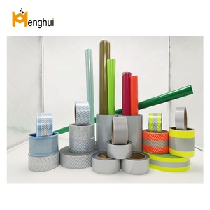 HA401 PES 5cm*200m Vente en gros de vinyle réfléchissant de haute qualité personnalisable pour gilets de sécurité - Product Image 3